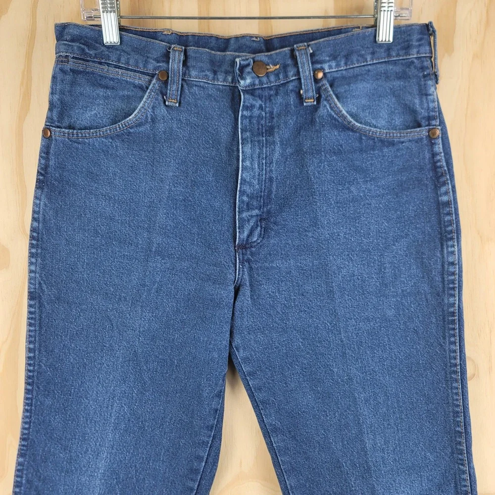 Wrangler Jeans Mens 32x29 Blue 936PWD Cowboy Cut Rodeo USA Made Vintage 90's